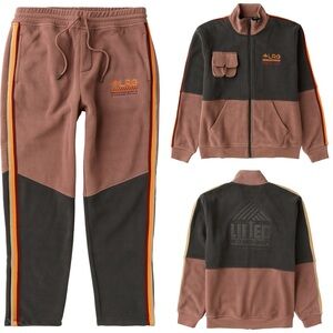 LRG ⭐️ Lifted Research Group Alpine Blast polar fleece set